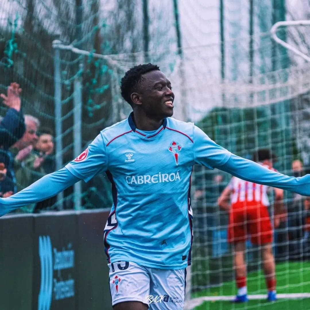 Kibet on Target: Celta Vigo Juvenil A Crush Montañeros in 5-1 Rout